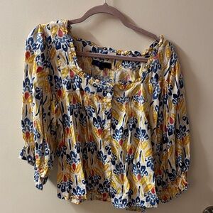 Rachel - Rachel Roy Multicolor Floral Blouse